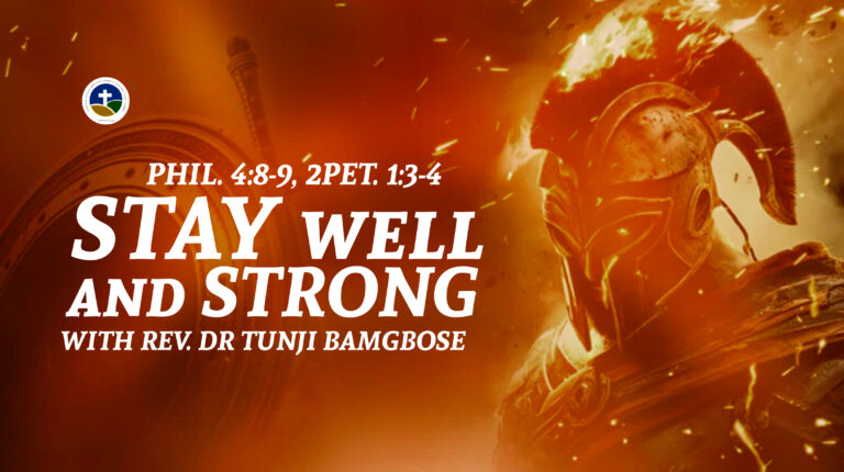 STAY WELL AND STRONG